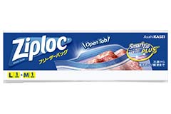 ジップロック フリーザーバッグ大・中各１枚入(袋入)