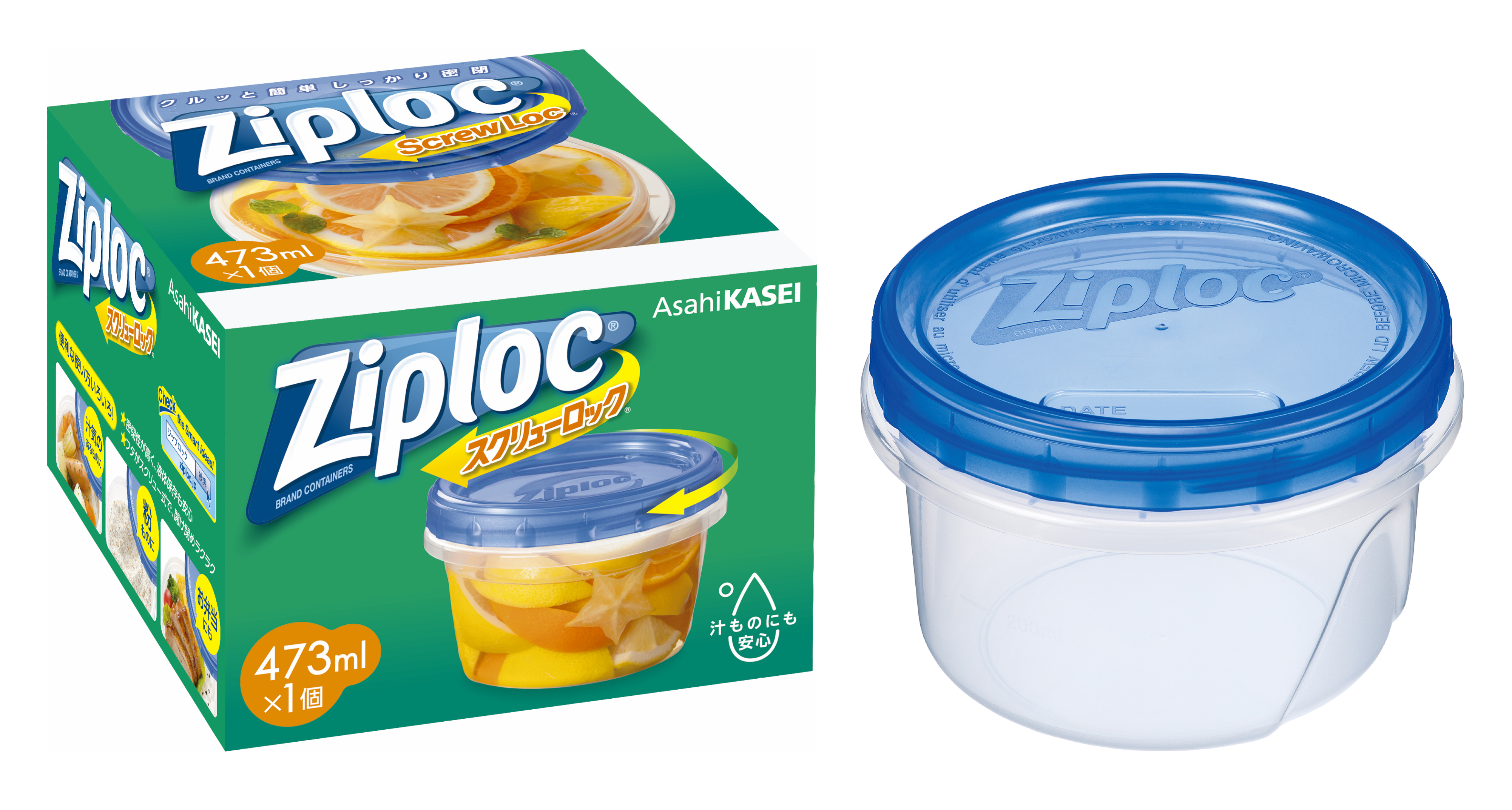 ジップロック スクリューロック４７３ｍｌ １個入